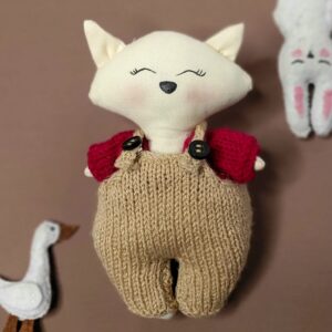 Meowlet dolls come with 2 crochet dresses and a small tote bag