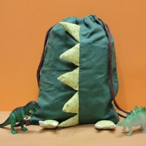 dino tales bagpack (green)